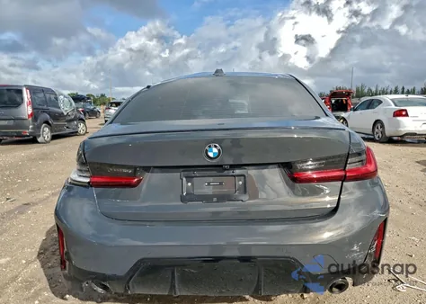 2025 BMW 330I z USA, uszkodzony, nr VIN 3MW69CW02S8F17654